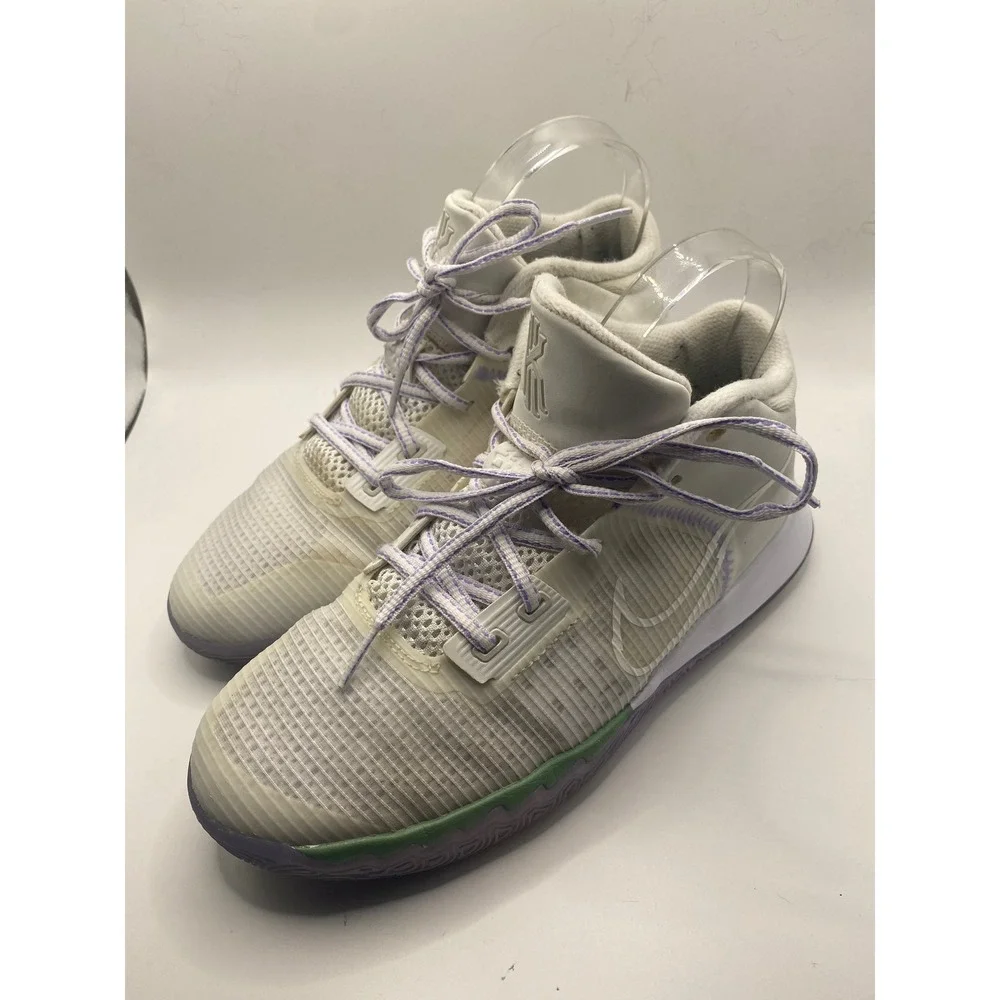 Nike Kyrie Flytrap Basketball Shoes Kids White Sneakers Athletic‎